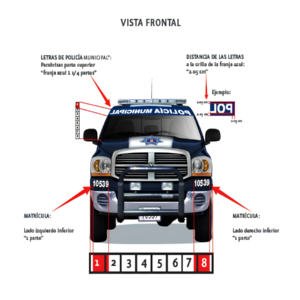 BALIZADO CONFORME AL MANUAL DE IDENTIDAD